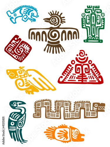 Ancient maya monsters