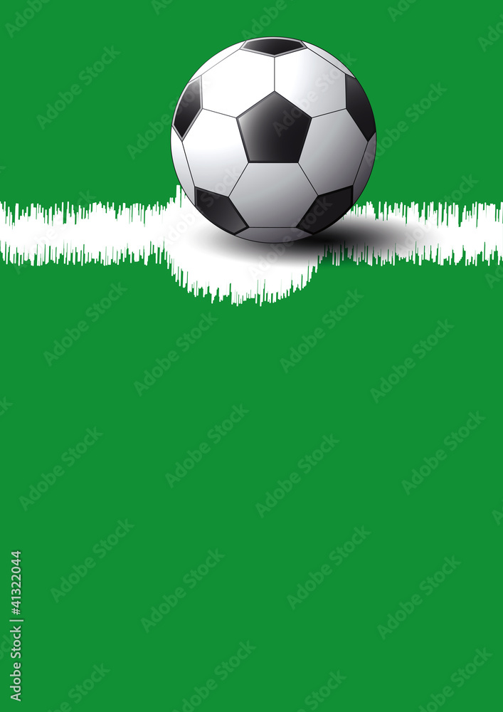 Fussball/Anstoss Stock Vector | Adobe Stock