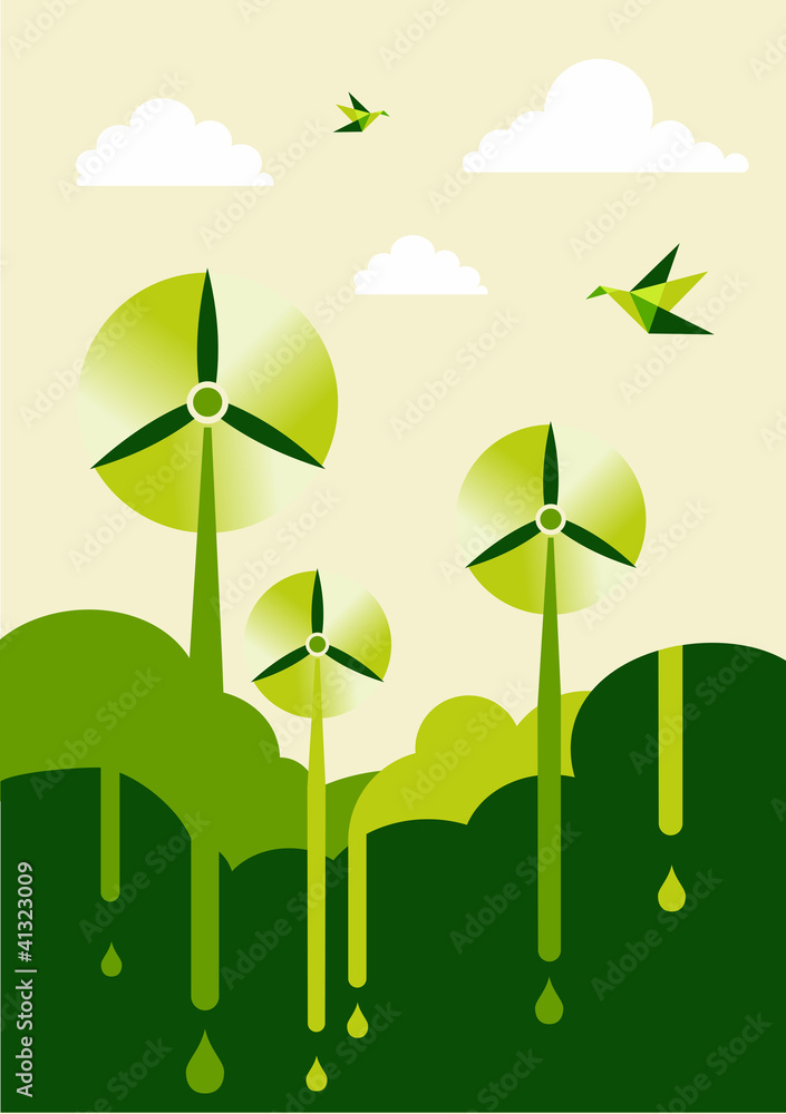 Go Green wind-turbine park