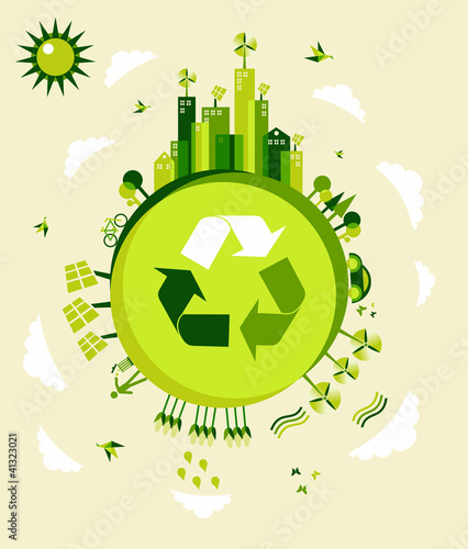 Green Earth illustration