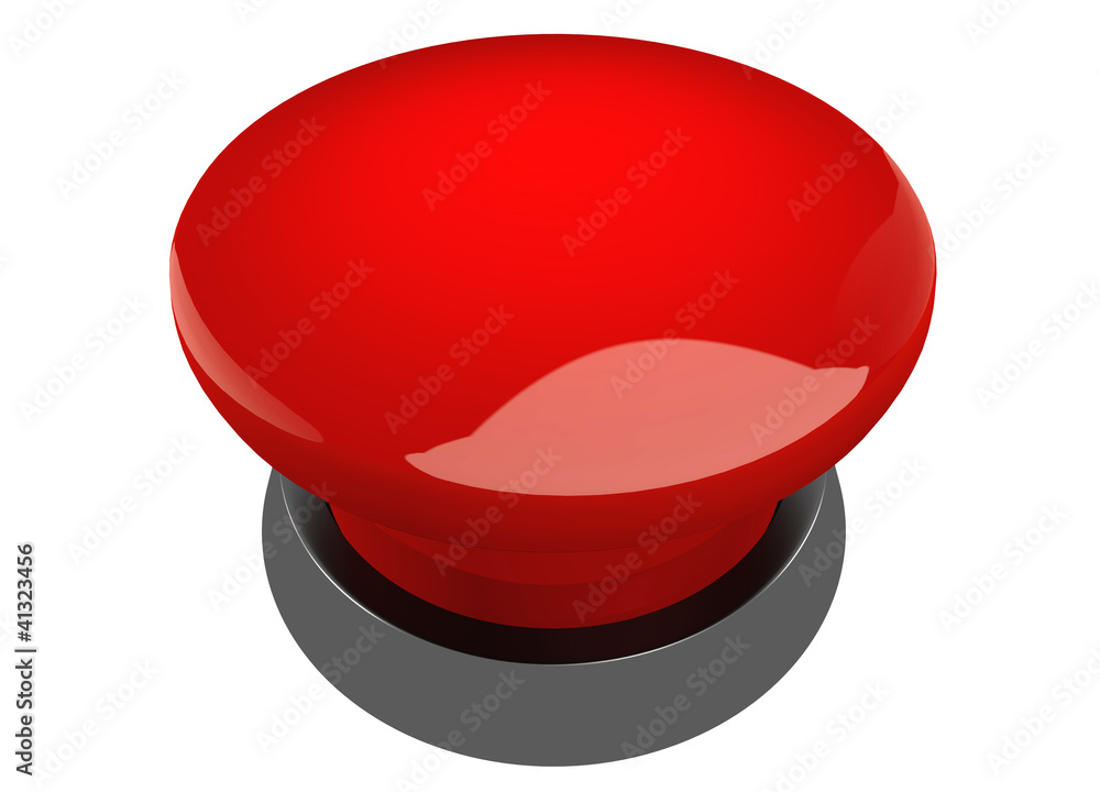 Roter Button / Buzzer Stock-Illustration | Adobe Stock