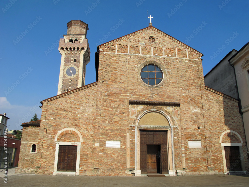 Church of San Felice and Fortunato in Vicenza in Italy