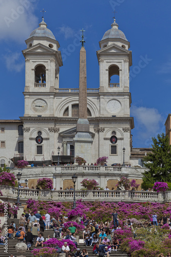 Roma, Trinità dei Monti, veduta © Gian Paolo Tarantini