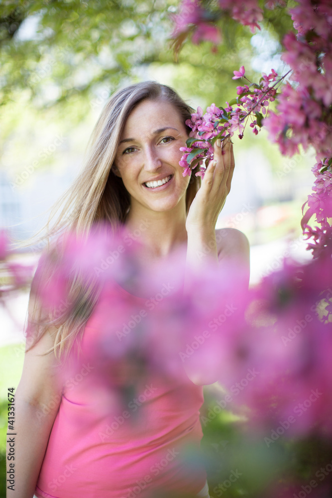 Fototapeta premium Frühling genießen