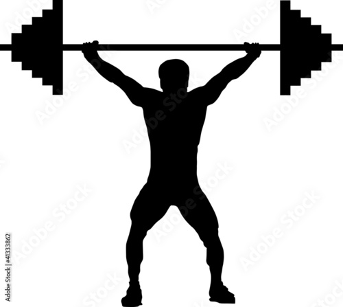 weightlifting silhouette