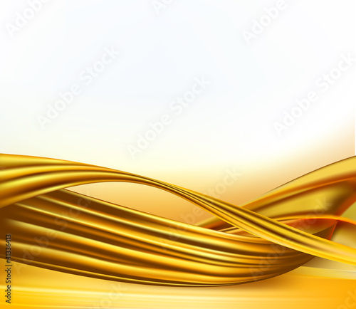 Gold business elegant abstract background. Vector