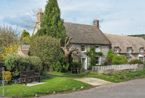 Thatched English Village Cottages