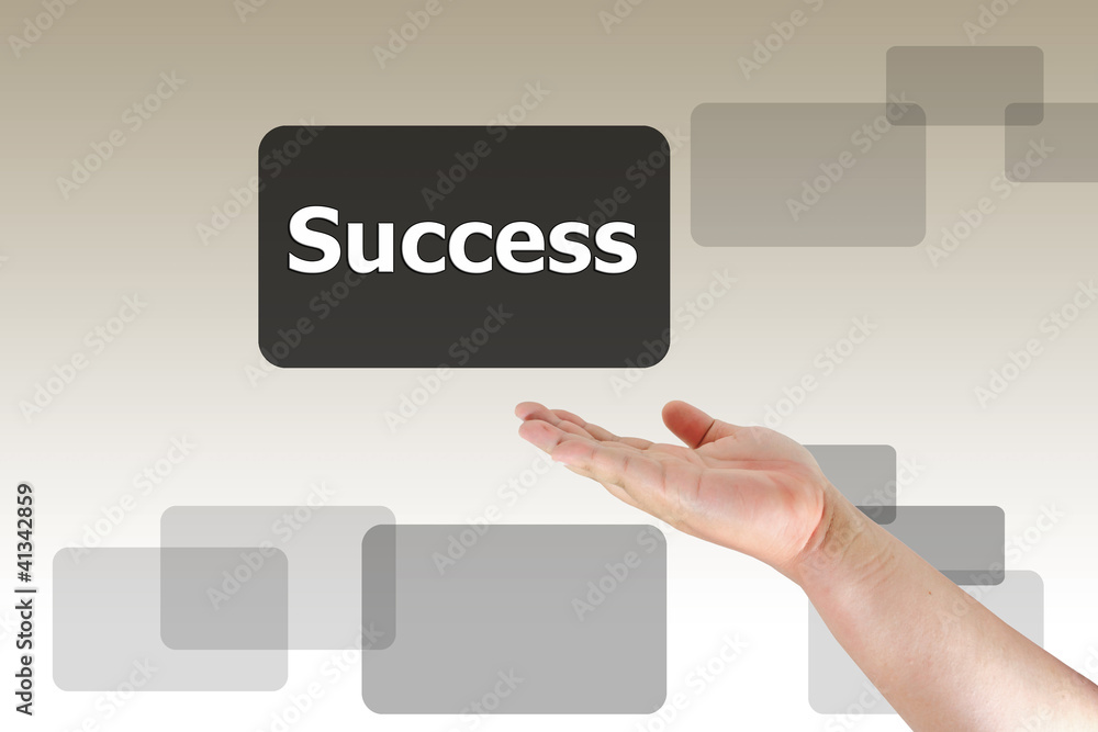 hand touch success hand touch success