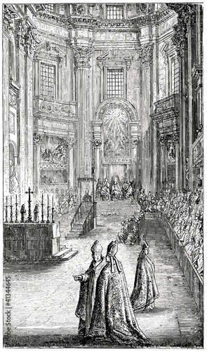 Shows the First Vatican Council