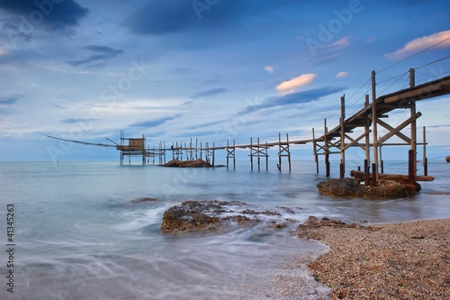 Trabocco, antico metodo di pesca italiano