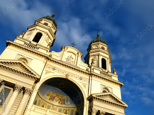 Bild auf Leinwand Metropolitan cathedral in Iasi, Romania