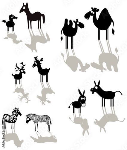 Cartoon animals