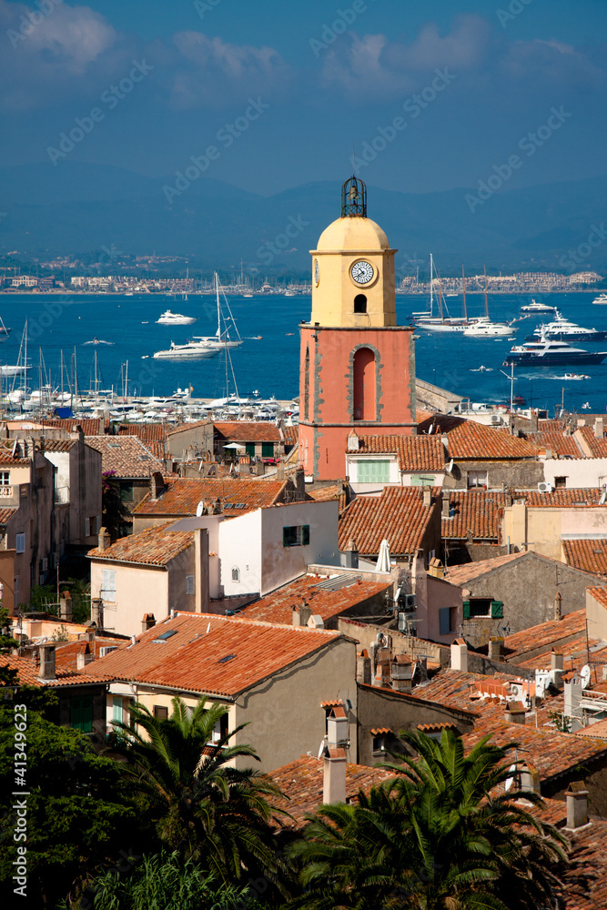 St.Tropez on the Cote d'Azur