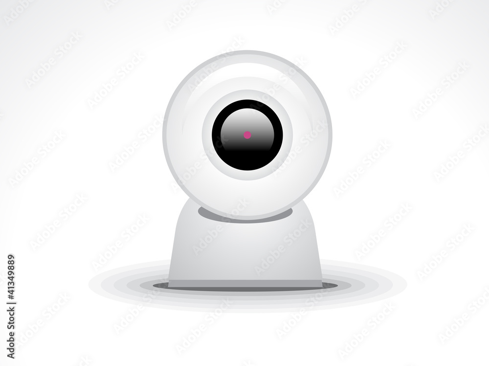 abstract glossy webcamera icon abstract glossy webcamera icon