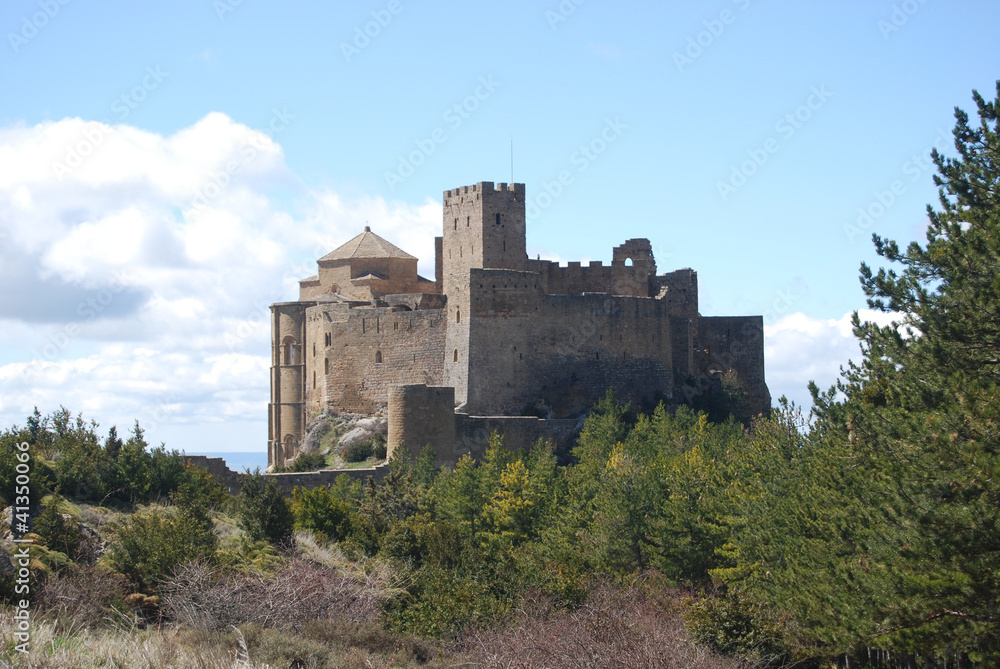 El Castillo de Loarre . Provincia de Huesca.
