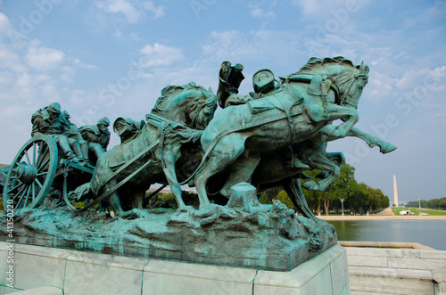 Ulysses S. Grant Cavalry Memorial  in Washington DC © Orhan Çam