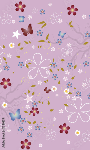 Blumen,Blüten,Schmetterlinge