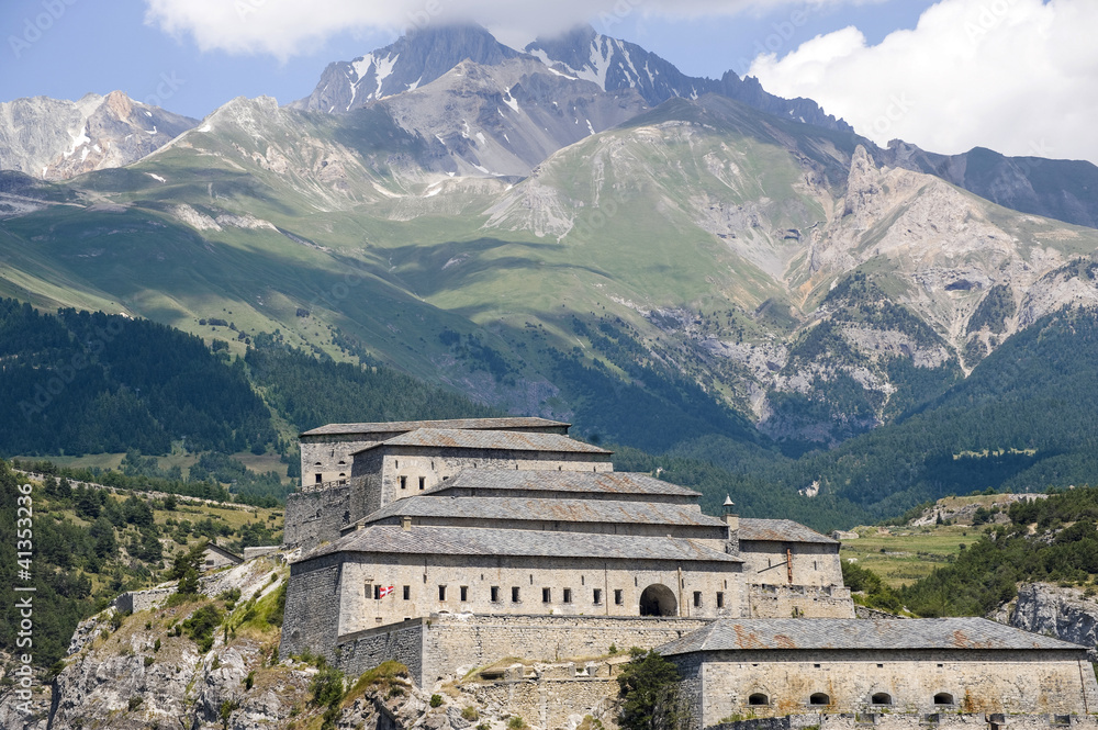 Obraz premium Fortress near Modane