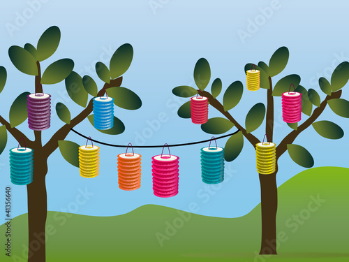 campagne lampions