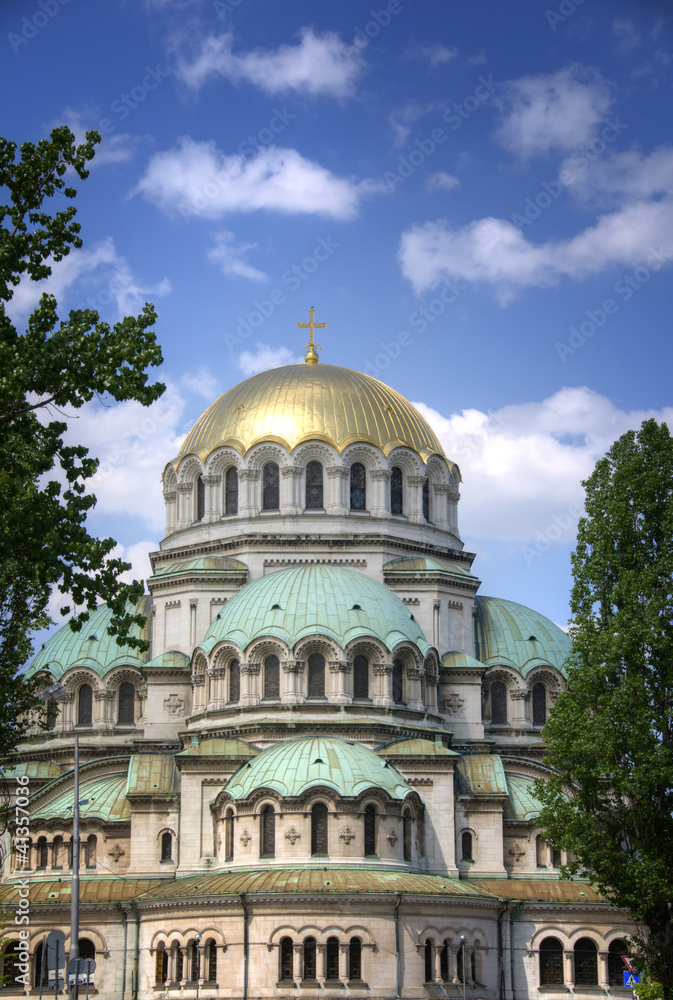 Fototapeta premium Alexander Nevski Cathedral in Sofia, Bulgaria