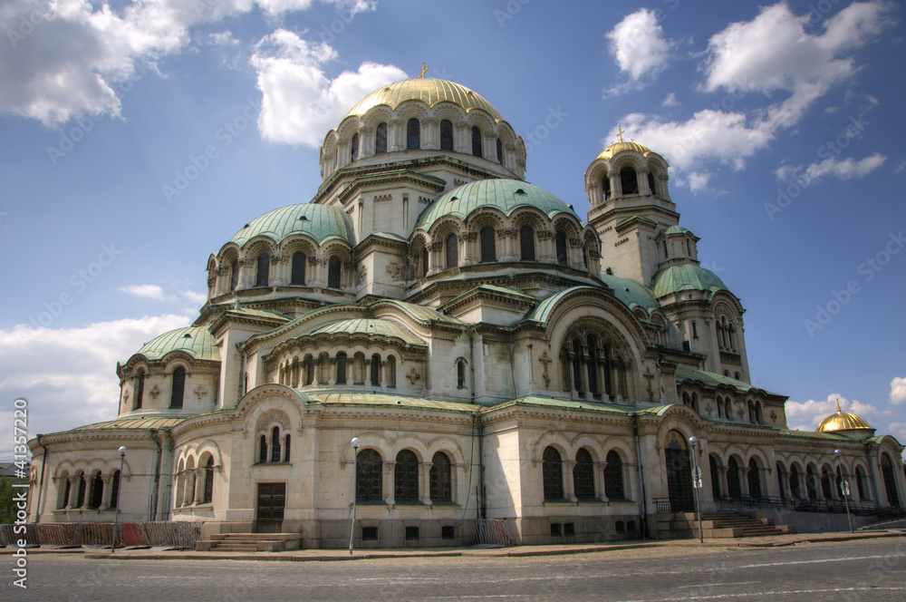 Alexander Nevski Cathedral in Sofia, Bulgaria