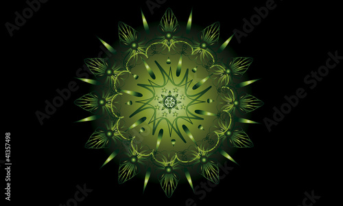 Mandala Grün