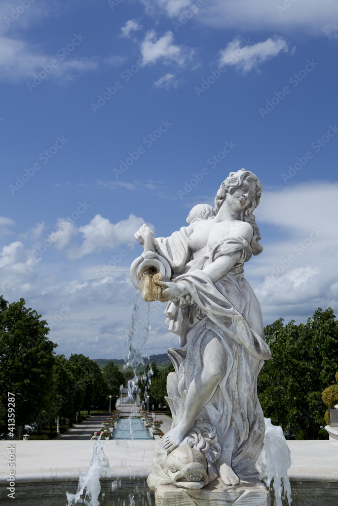 statua di una fontana