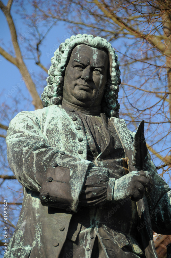 Obraz premium Bach Denkmal in Eisenach