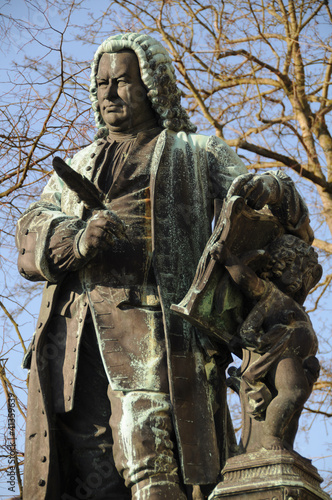 Bach Denkmal in Eisenach