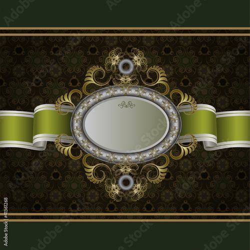 Royal  frame in vintage style