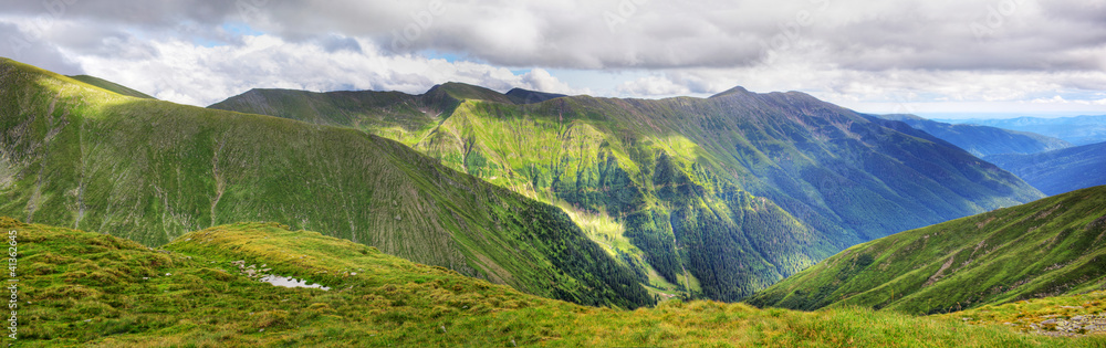 Obraz premium High mountain landscapes