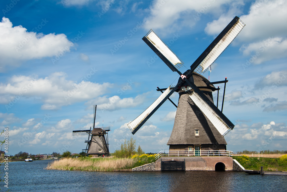 traditional old windmills