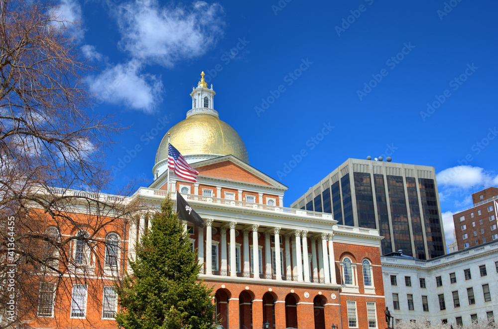 Obraz premium Massachusetts State House