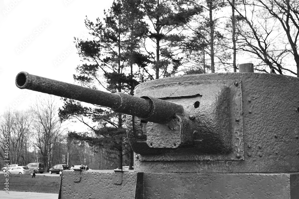 Old Soviet Union tank