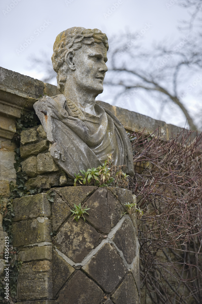 Bust of man