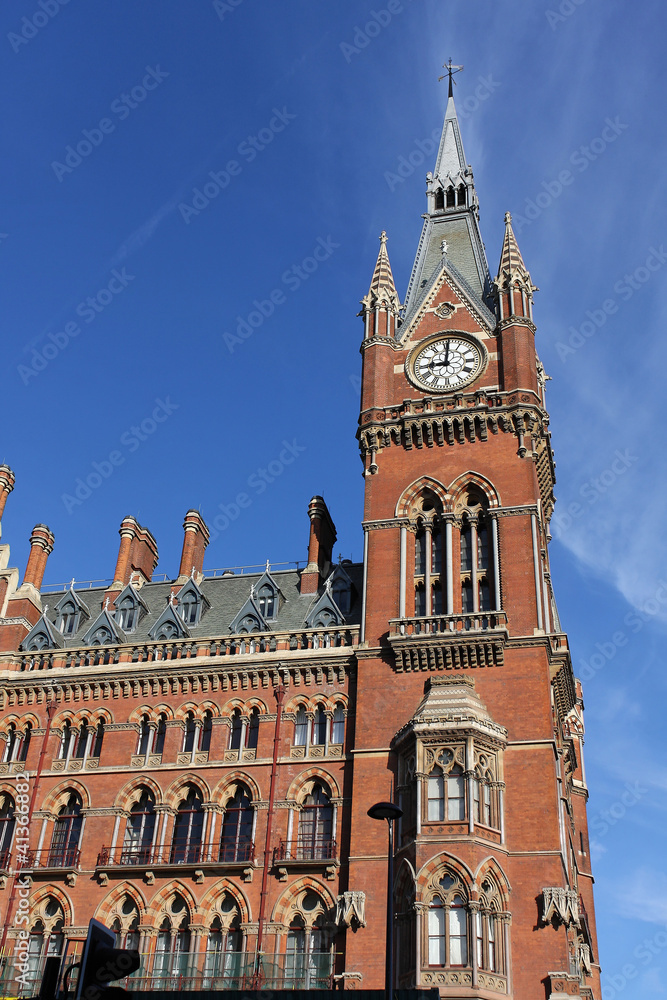 Naklejka premium Angleterre - Londres - Saint pancras station