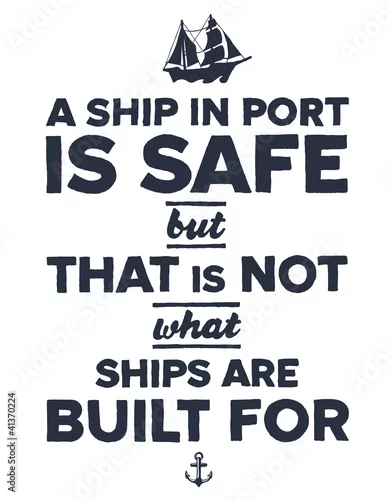 Obraz Vintage ilustracja morskie