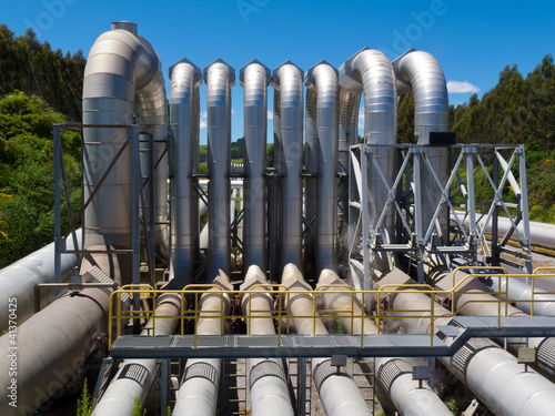 Εκτύπωση καμβά Pipeline installation for distribution and supply