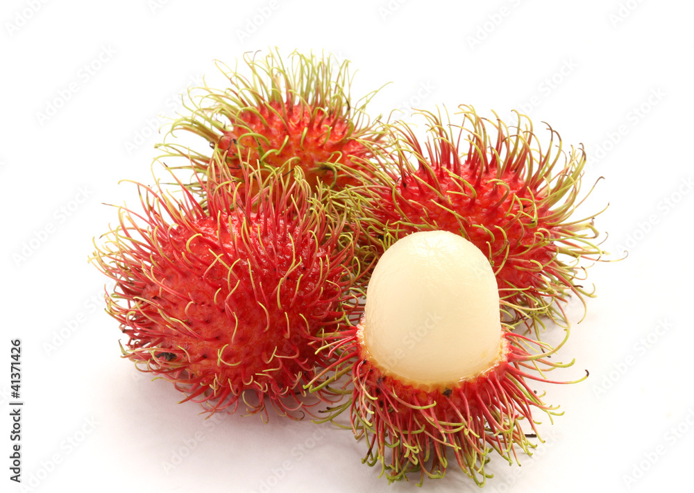 Fresh rambutan sweet delicious fruit of Thailand Fresh rambutan sweet delicious fruit of Thailand