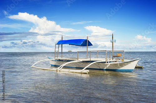 Traditional Philippines boat