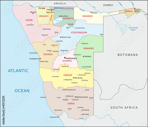 Namibia Administrativ