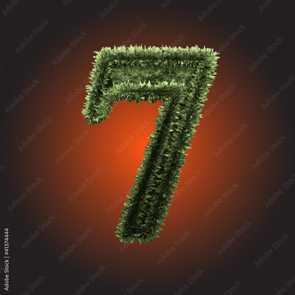vector grass figure vector grass figure
