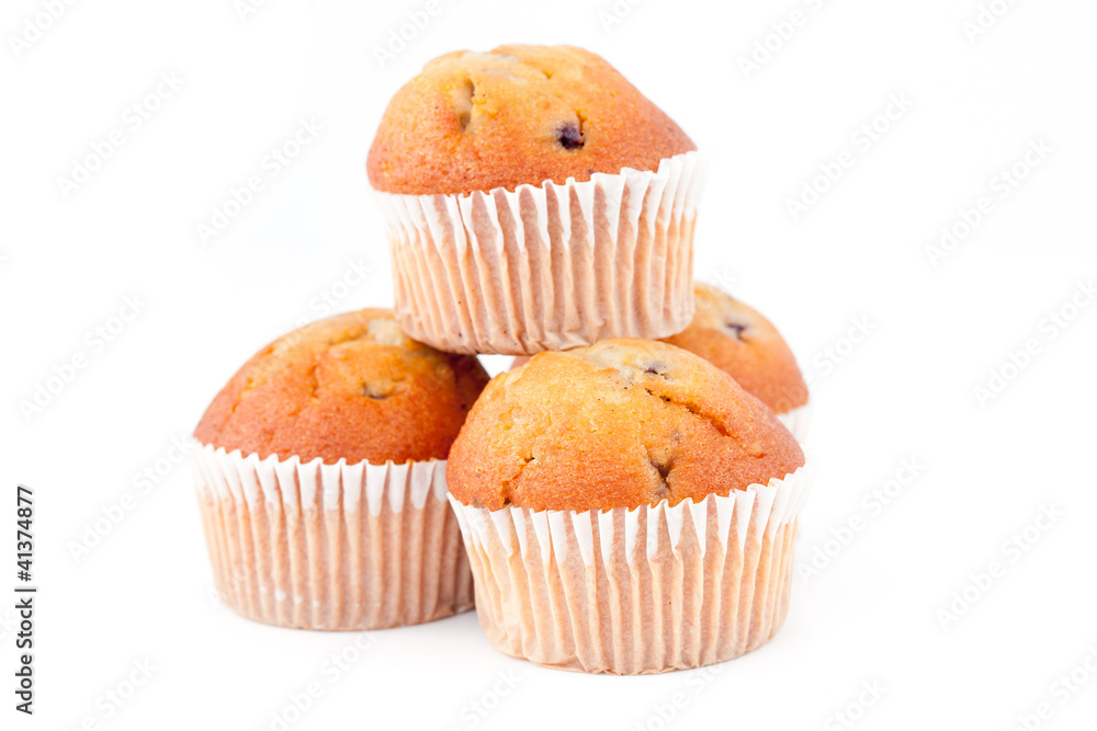 Pyramid of muffins