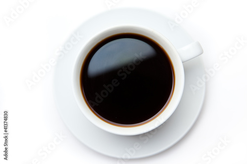 Cup of black coffee