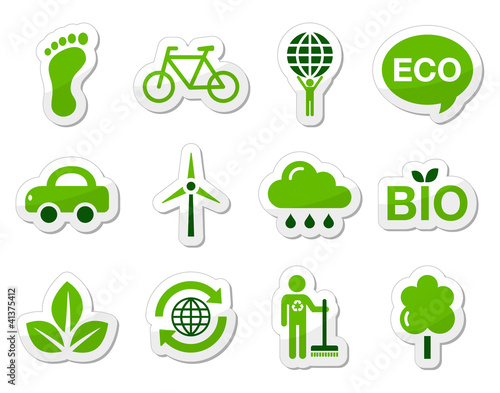 Green / eco icons