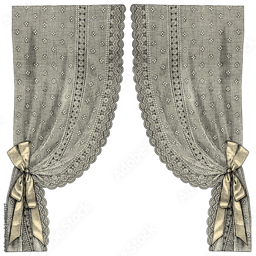 rideaux anciens