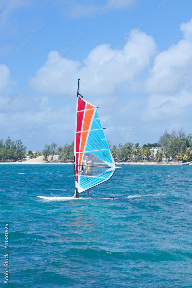 Obraz premium planche à voile