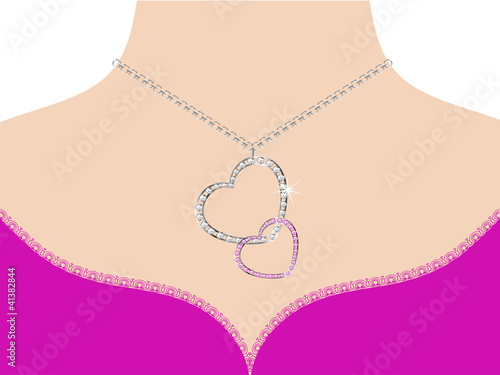 Heart necklace
