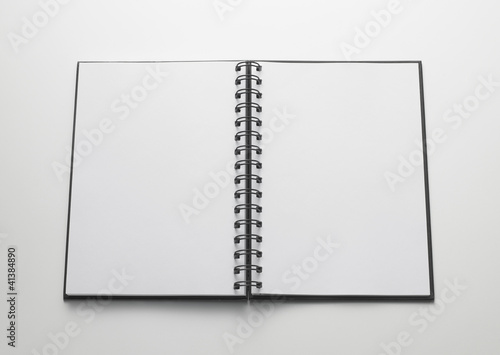 Wallpaper Mural open notebook, white pages - quaderno aperto, pagine bianche Torontodigital.ca