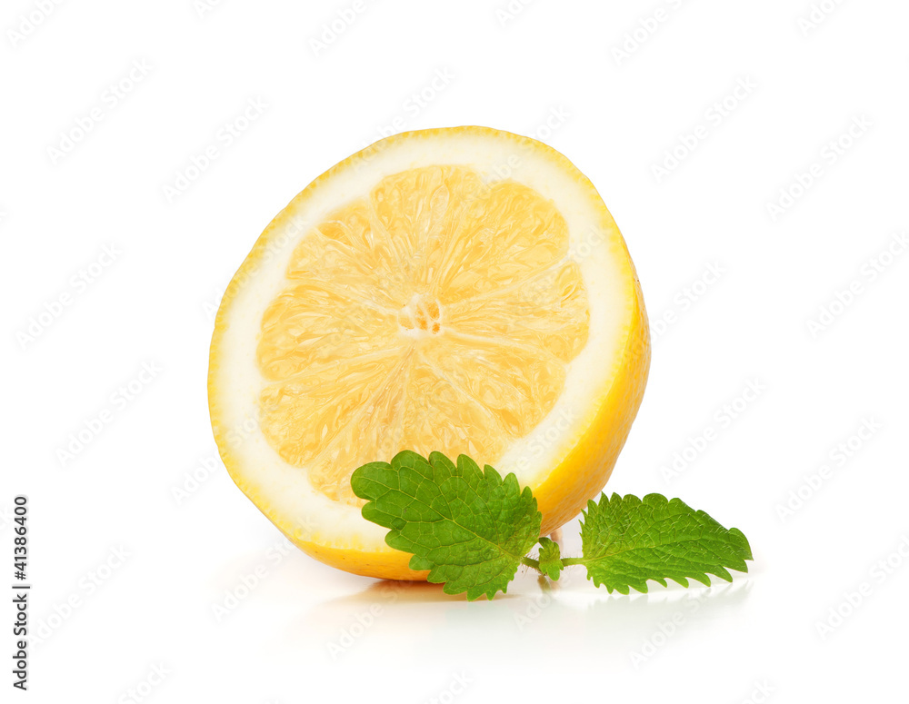 Lemon fruit isolated on white background Lemon fruit isolated on white background